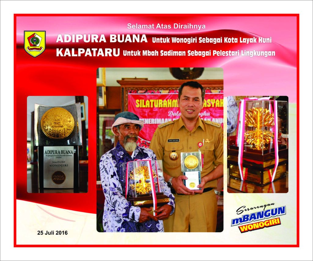 Prestasi dan Penghargaan Tahun 2016