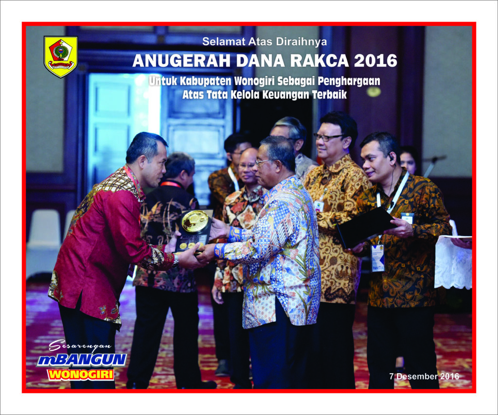 Prestasi dan Penghargaan Tahun 2016