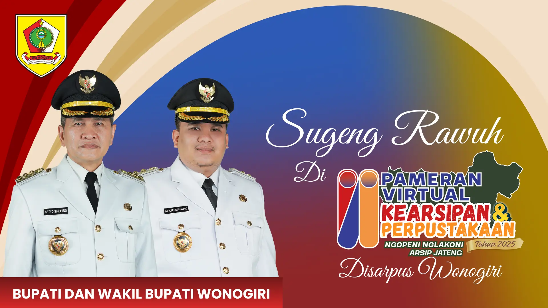 BUPATI DAN WAKIL BUPATI WONOGIRI